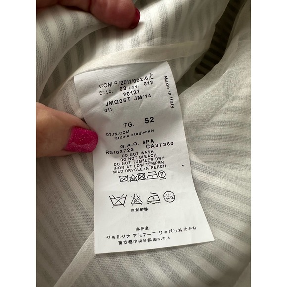 Armani Collezioni Metallic Stripe Jacket - Picture 5 of 6